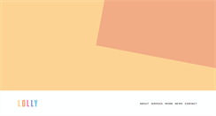 Desktop Screenshot of lolly-agency.co.uk